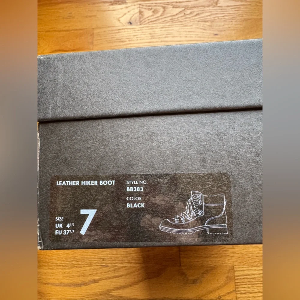J.Crew Lightweight Leather Nordic Hiker Boots